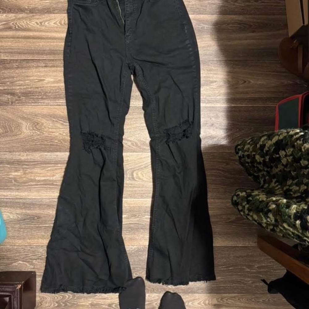 Cello Brand Black Flared Jeans